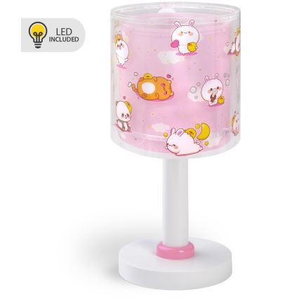 Dalber 41761S - LED Dečija lampica KAWAII FRIENDS 1xG4/4W/230V ružičasta