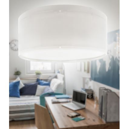 Dalber 42006E - Dečije plafonsko svetlo COLOR LIGHT 2xE27/15W/230V belo