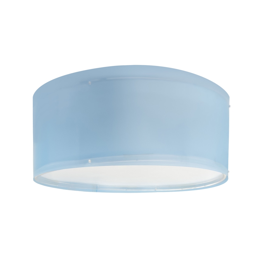 Dalber 42006T - Dečije plafonsko svetlo COLOR LIGHT 2xE27/15W/230V plavo
