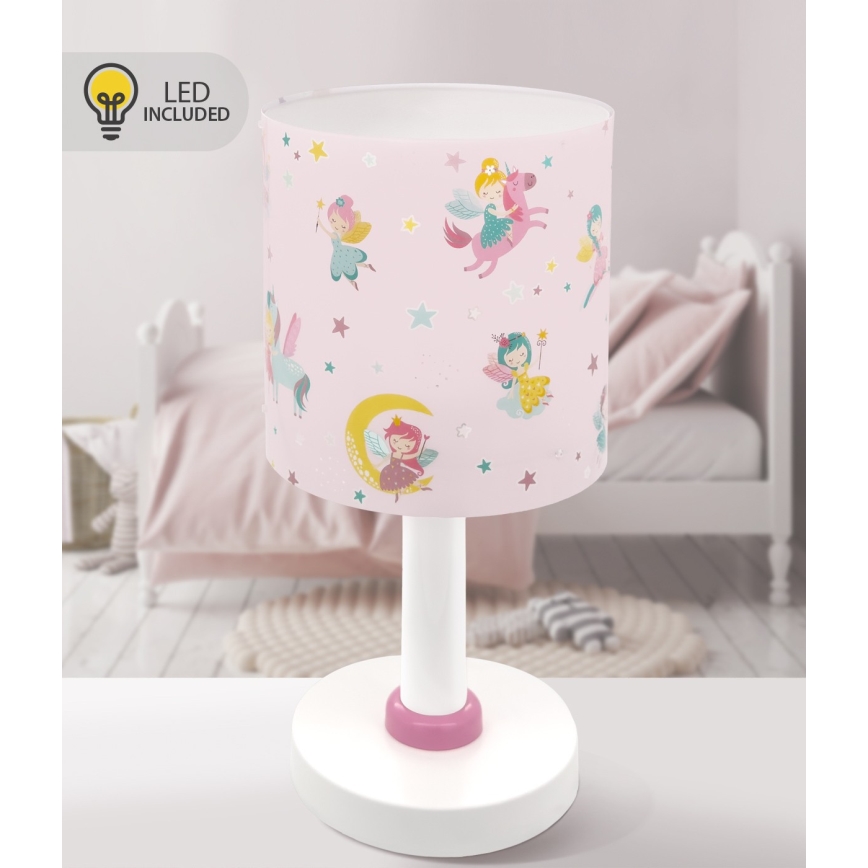 Dalber 42491N - LED dečija lampica FAIRY DREAMS 1xG4/4W/230V ružičasta