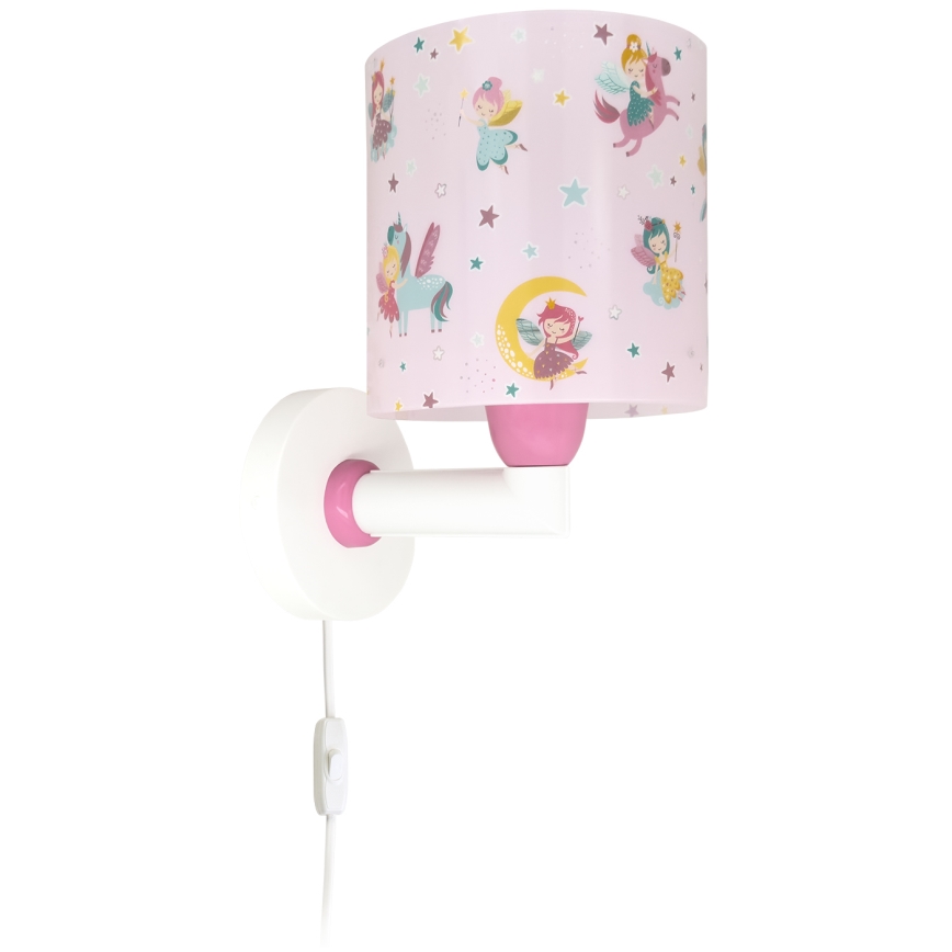 Dalber 42499 - Dečije zidno svetlo FAIRY DREAMS 1xE27/15W/230V