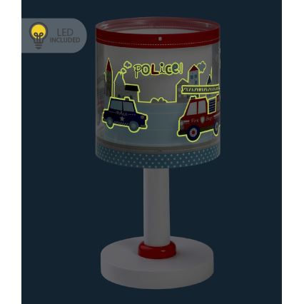Dalber 60611N - LED dečija lampica POLICE 1xG4/4W/230V višebojna