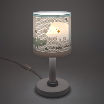 Dalber 60621 - Dečija lampica RHICO AND CROCO 1xE14/8W/230V