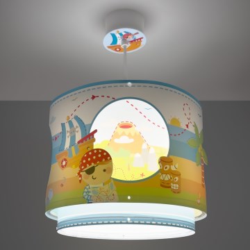 Dalber 60652 - Dečji luster PIRATE ISLAND 1xE27/15W/230V