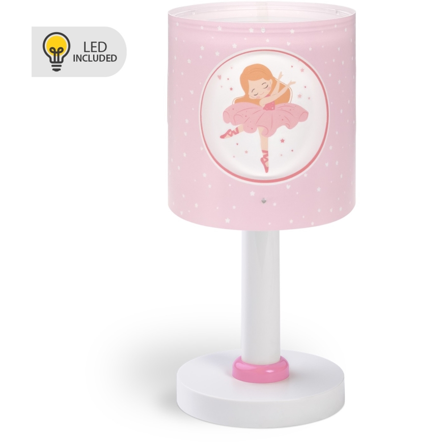 Dalber 60911 - LED dečija lampica PRINCESS DANCE 1xG4/4W/230V ružičasta