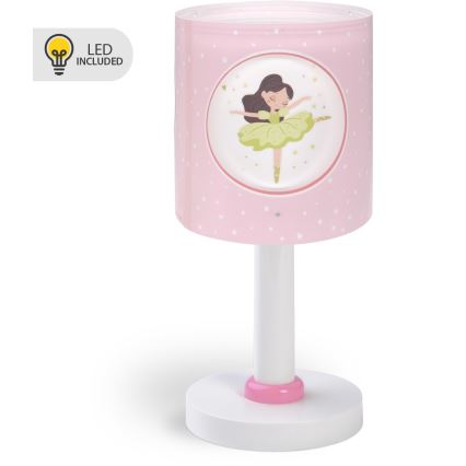 Dalber 60911 - LED dečija lampica PRINCESS DANCE 1xG4/4W/230V ružičasta