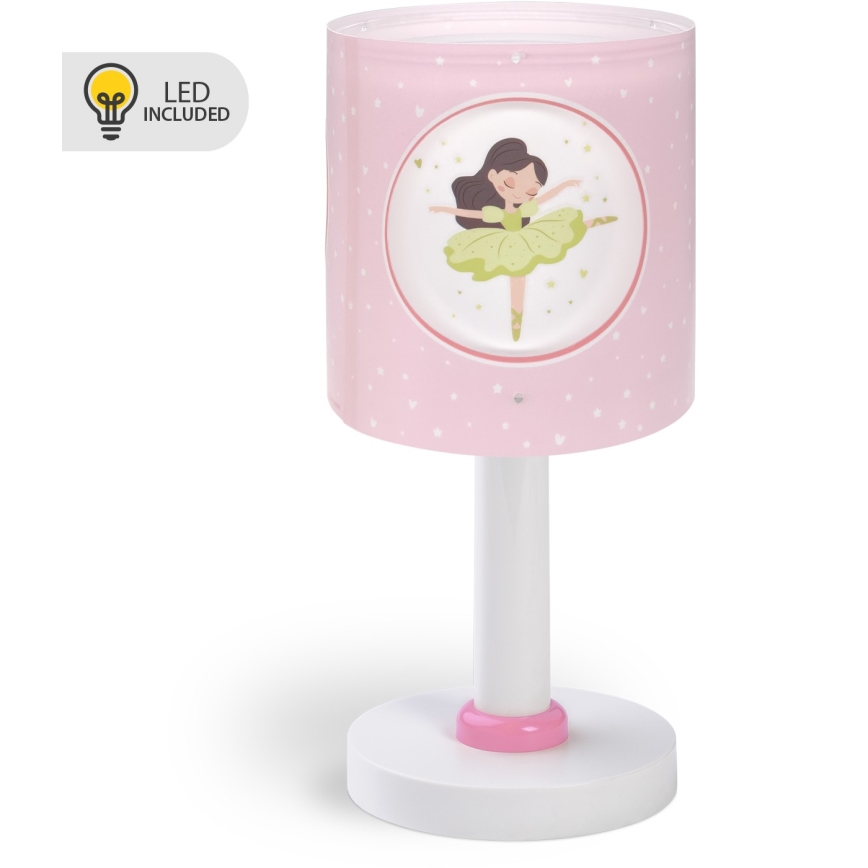 Dalber 60911 - LED dečija lampica PRINCESS DANCE 1xG4/4W/230V ružičasta