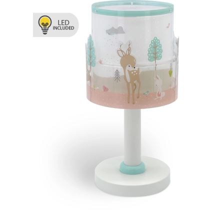 Dalber 61271N - LED dečija lampica LOVING DEER 1xG4/4W/230V višebojna