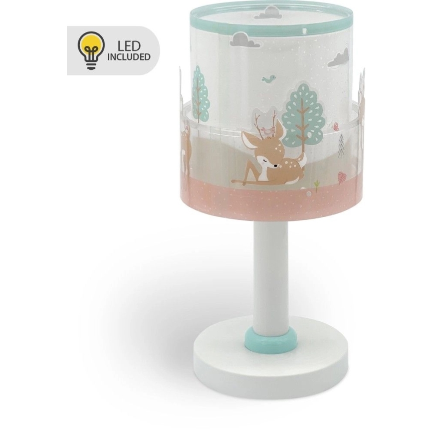 Dalber 61271N - LED dečija lampica LOVING DEER 1xG4/4W/230V višebojna
