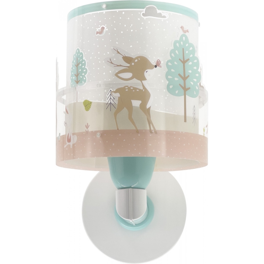 Dalber 61279 - Dečije zidno svetlo LOVING DEER 1xE27/60W/230V