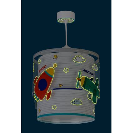 Dalber 61682 - Dečiji luster BABY TRAVEL 1xE27/60W/230V