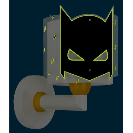 Dalber 61809 - Dečije zidno svetlo DARK HERO 1xE27/15W/230V