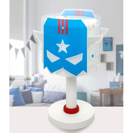 Dalber 61811N - LED dečija lampica BLUE HERO 1xG4/4W/230V bela/plava