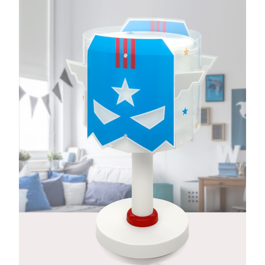 Dalber 61811N - LED dečija lampica BLUE HERO 1xG4/4W/230V bela/plava