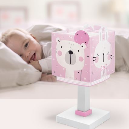 Dalber 63111NS - LED Dečija lampica BABY JUNGLE 1xG4/4W/230V ružičasta