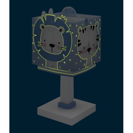 Dalber 63111NT - LED dečja lampica BABY JUNGLE 1xG4/4W/230V plava