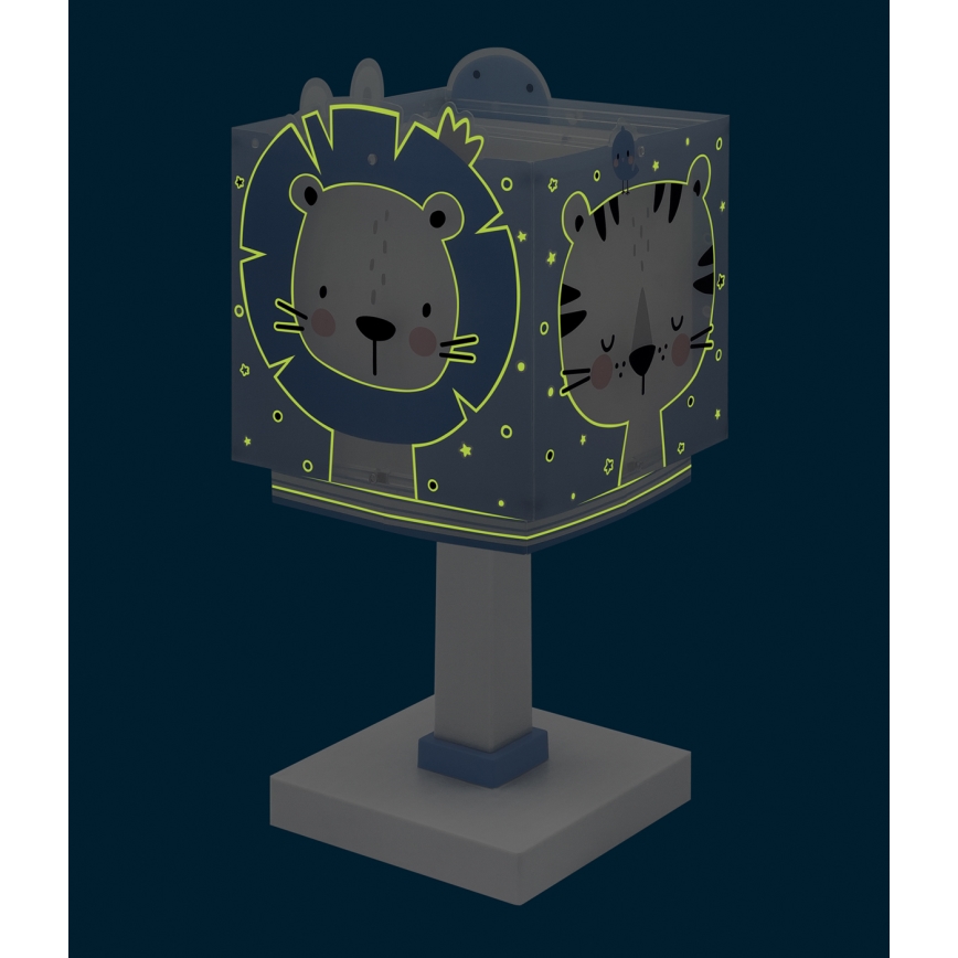 Dalber 63111NT - LED dečja lampica BABY JUNGLE 1xG4/4W/230V plava