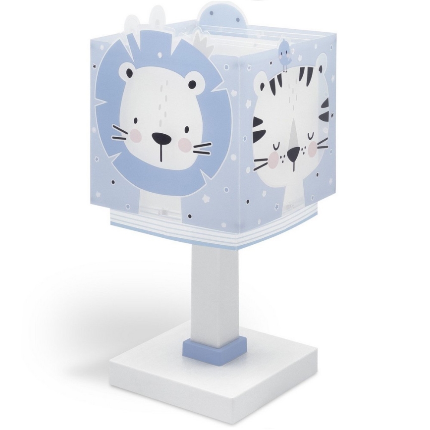 Dalber 63111T - Dečija lampica JUNGLE 1xE14/8W/230V plava