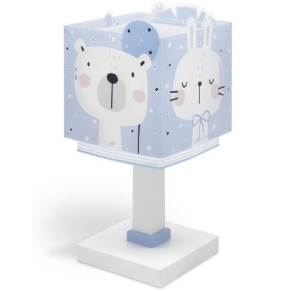 Dalber 63111T - Dečija lampica JUNGLE 1xE14/8W/230V plava
