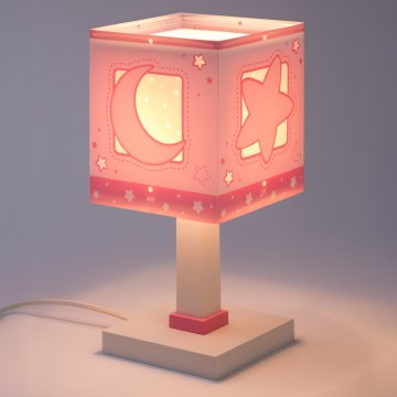 Dalber 63231NS - LED dečija lampica MOONLIGHT 1xG4/4W/230V ružičasta