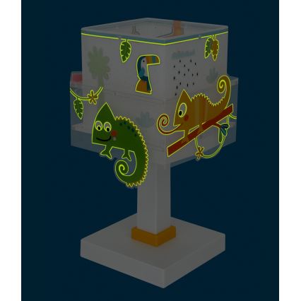 Dalber 63311N - LED dečja lampica HAPPY JUNGLE 1xG4/4W/230V šarena