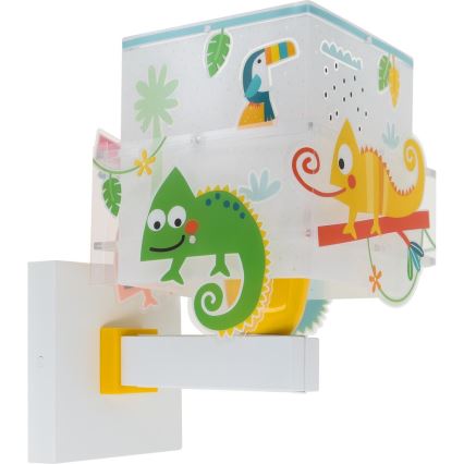 Dalber 63319 - Dečije zidno svetlo HAPPY JUNGLE 1xE27/15W/230V