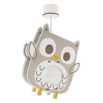 Dalber 63397 - Dečiji luster OWL 1xE27/15W/230V