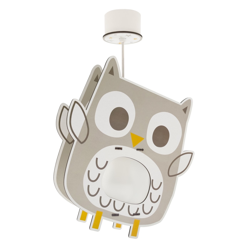Dalber 63397 - Dečiji luster OWL 1xE27/15W/230V