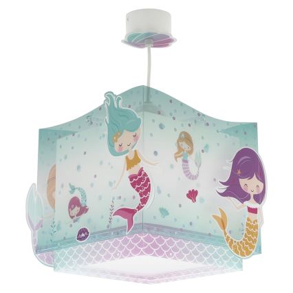 Dalber 63442 - Dečiji luster MERMAIDS 1xE27/60W/230V