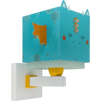 Dalber 64389 - Dečje zidno svetlo LITTLE DRAGON 1xE27/15W/230V