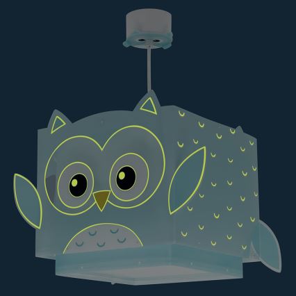 Dalber 64392 - Dečiji luster LITTLE OWL 1xE27/60W/230V