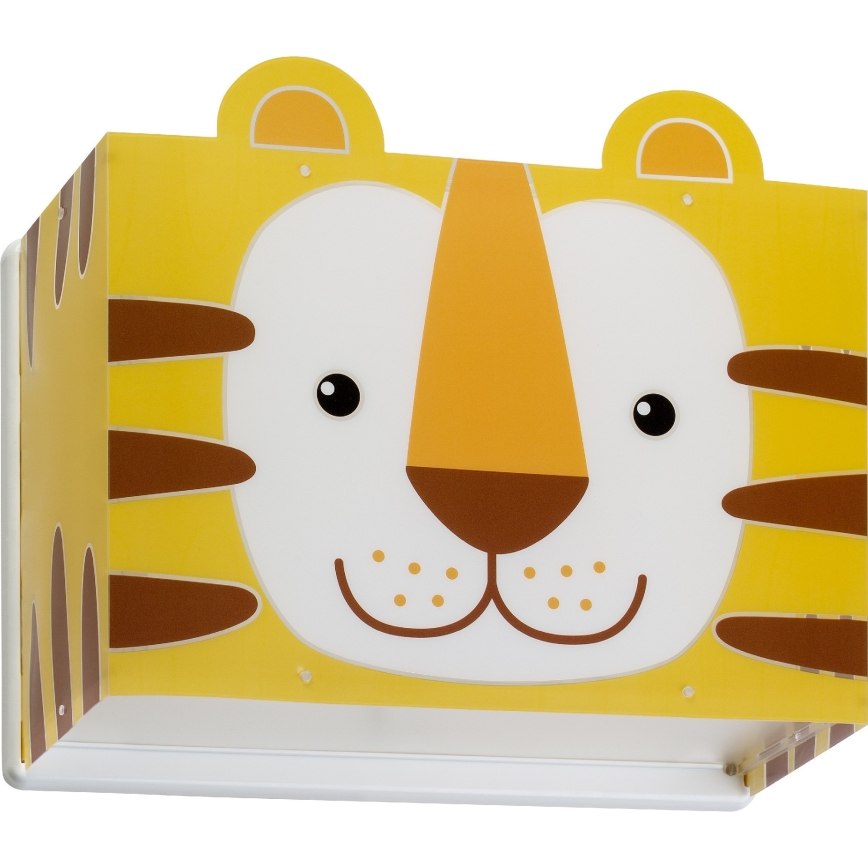 Dalber 64568 - Dečije zidno svetlo LITTLE TIGER 1xE27/60W/230V