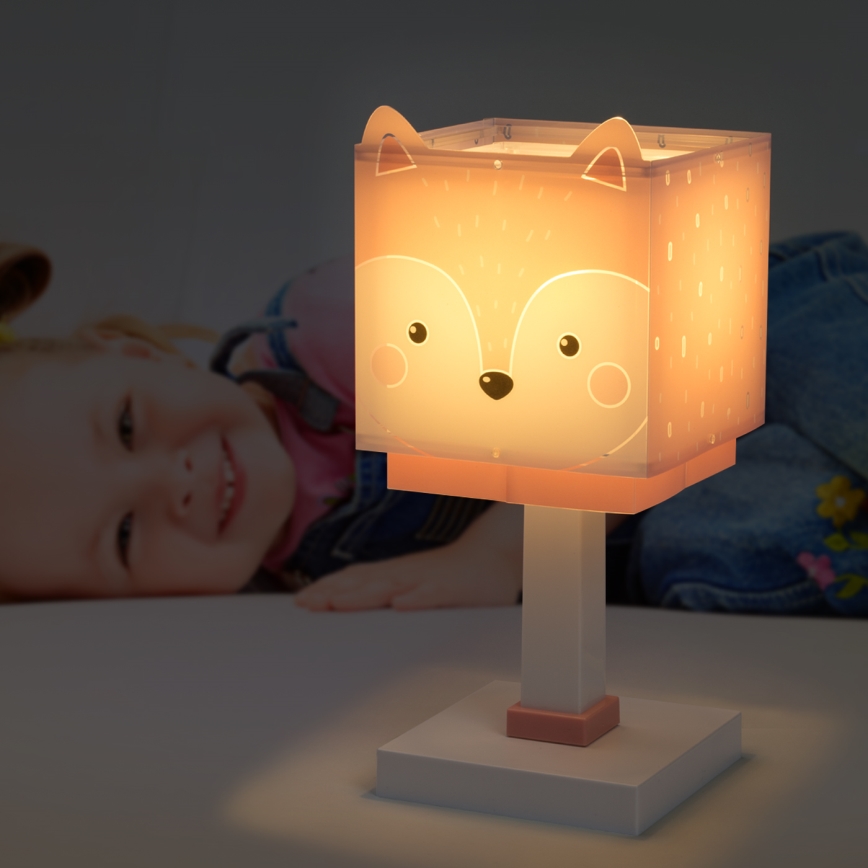 Dalber 64581N - LED dečija lampica LITTLE FOX 1xG4/4W/230V ružičasta