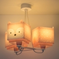 Dalber 64587 - Dečiji luster LITTLE FOX 3xE27/60W/230V