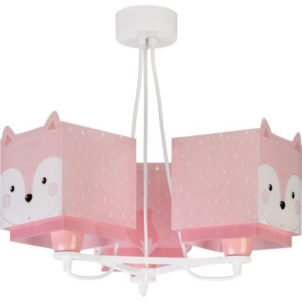 Dalber 64587 - Dečiji luster LITTLE FOX 3xE27/60W/230V