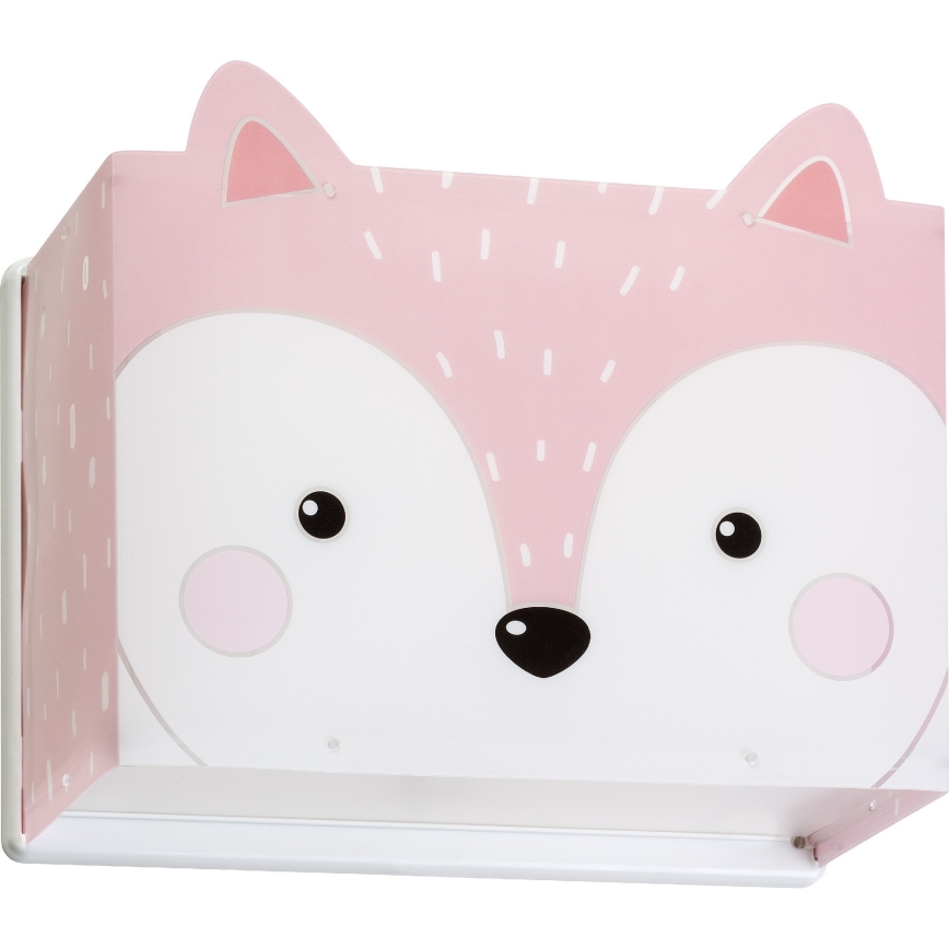 Dalber 64588 - Dečije zidno svetlo LITTLE FOX 1xE27/60W/230V