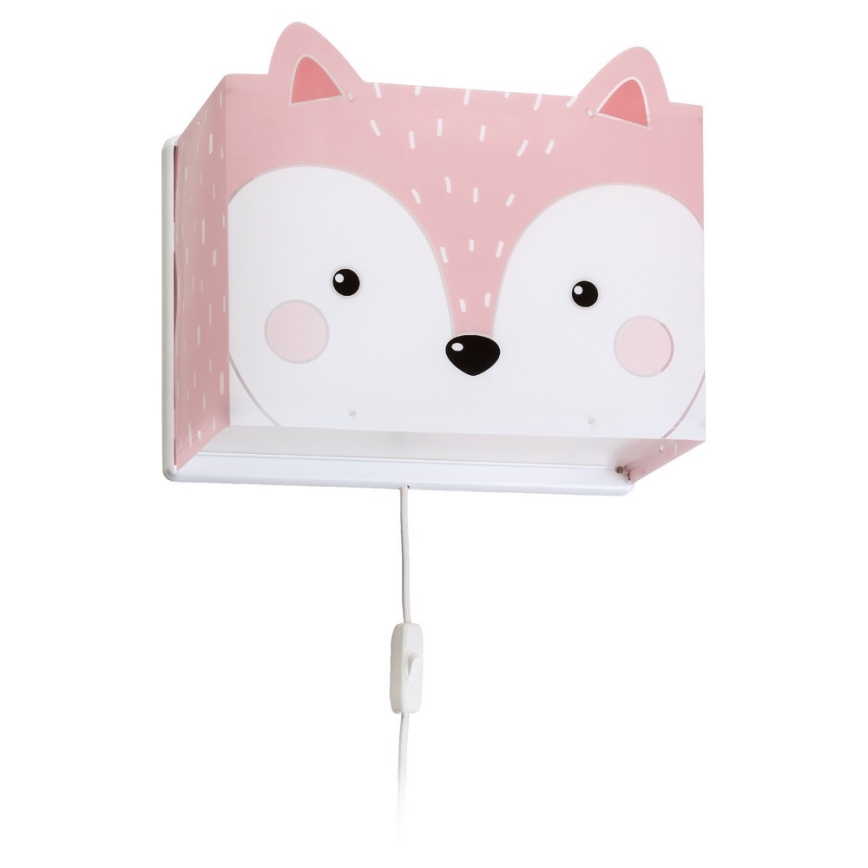 Dalber 64588 - Dečije zidno svetlo LITTLE FOX 1xE27/60W/230V