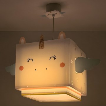 Dalber 64592 - Dečiji luster LITTLE UNICORN 1xE27/15W/230V
