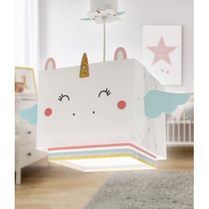 Dalber 64592 - Dečiji luster LITTLE UNICORN 1xE27/15W/230V