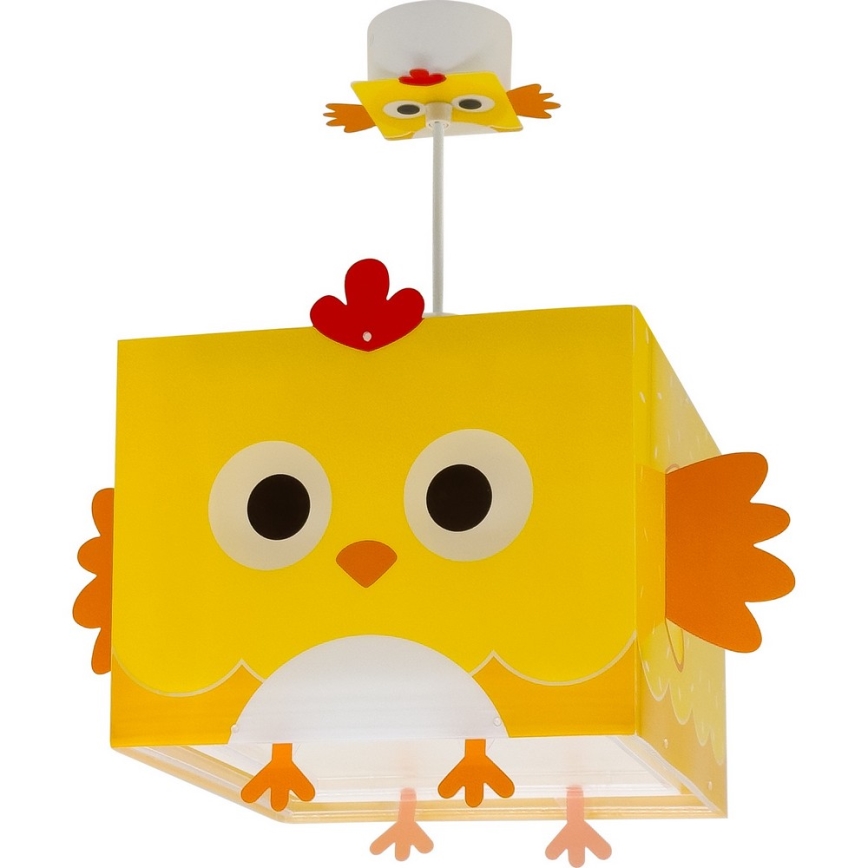 Dalber 64642 - Dečiji luster LITTLE CHICKEN 1xE27/15W/230V