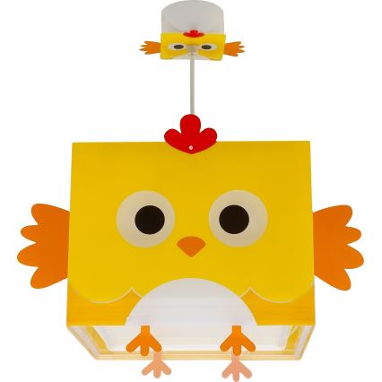 Dalber 64642 - Dečiji luster LITTLE CHICKEN 1xE27/15W/230V