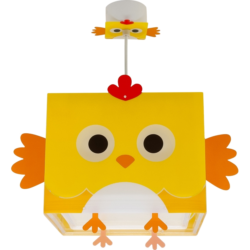 Dalber 64642 - Dečiji luster LITTLE CHICKEN 1xE27/15W/230V