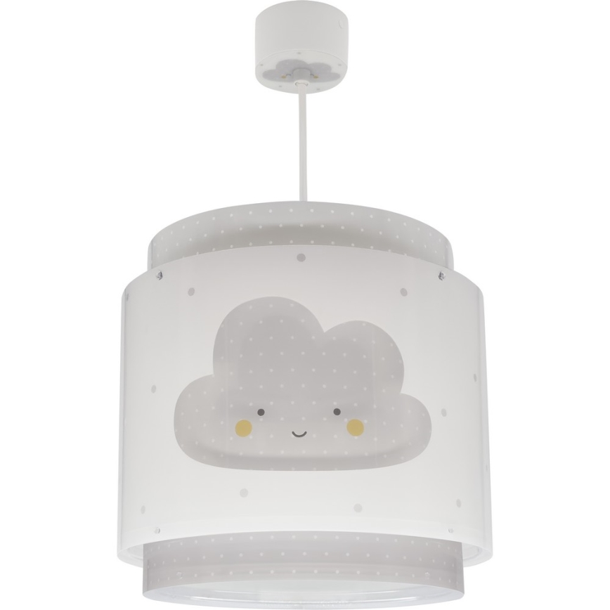 Dalber 76012E - Dečiji luster BABY DREAMS 1xE27/15W/230V siva