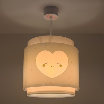 Dalber 76012S - Dečiji luster BABY DREAMS 1xE27/15W/230V ružičasta