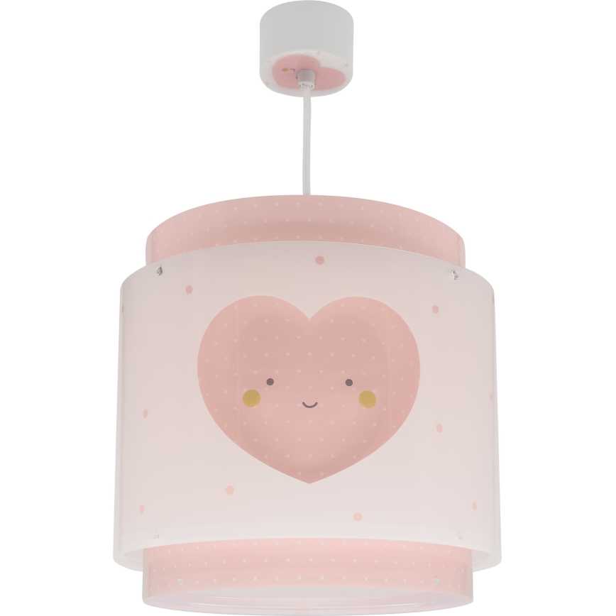 Dalber 76012S - Dečiji luster BABY DREAMS 1xE27/15W/230V ružičasta