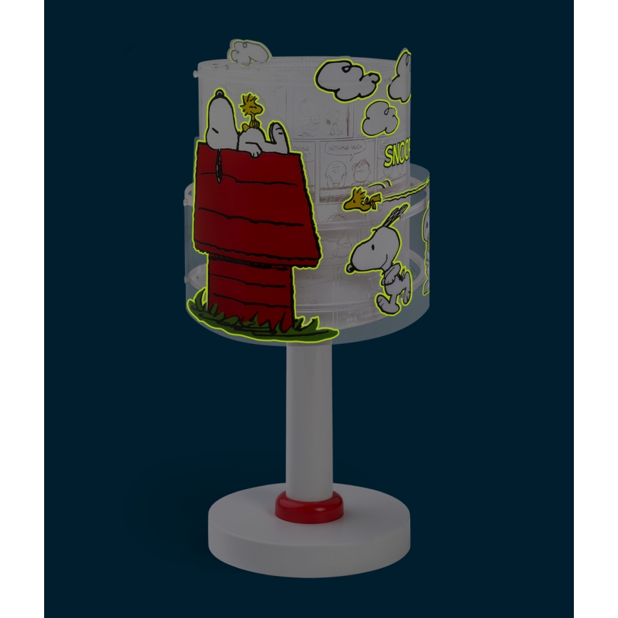 Dalber 76301 - LED dečija lampica SNOOPY 1xG4/4W/230V bela/crvena