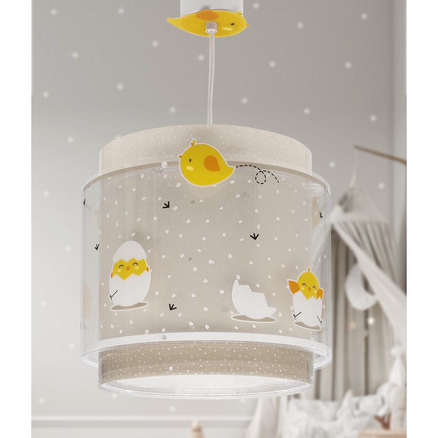 Dalber 76872 - Dečiji luster BABY CHICK 1xE27/15W/230V