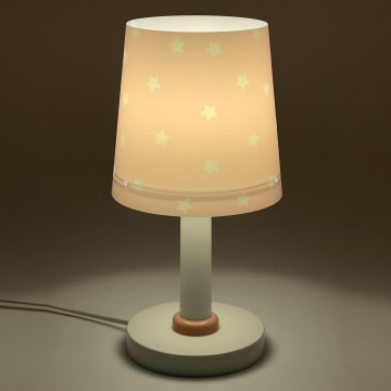 Dalber 82211S - Dečija lampica STAR LIGHT 1xE14/40W/230V ružičasta