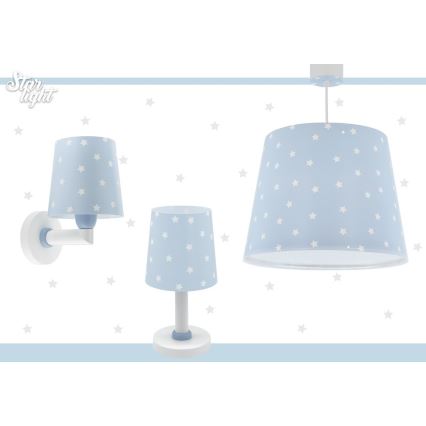 Dalber 82211T - Dečija lampica STAR LIGHT 1xE14/40W/230V plava