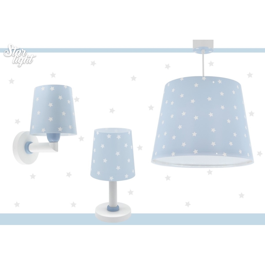 Dalber 82211T - Dečija lampica STAR LIGHT 1xE14/40W/230V plava
